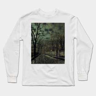 November by John Atkinson Grimshaw Long Sleeve T-Shirt